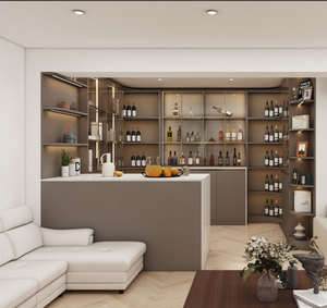 Armoires de chambre à coucher en bois sur mesure, design personnalisé, vente en gros, 2025, armoire à vêtements brune pour usage domestique - Product Image 2