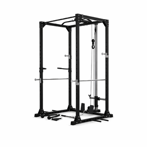 Jaula de potencia de acero de alta resistencia con sistema de poleas para dominadas, estación de entrenamiento para gimnasio en casa para ejercicios de fuerza - Product Image 1