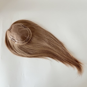 Pelucas de Cabello Natural para Mujer, Mono 5.5*6.5, para Cabello Fino, Color Natural, 130% de Densidad # 8 - Product Image 3