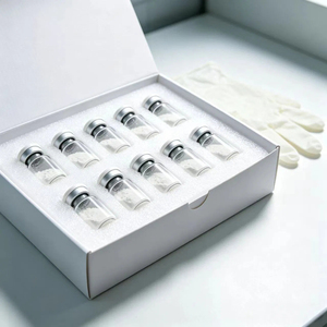 Collagène Peptide GHK-Cu, poudre lyophilisée de peptide de cuivre, matière première cosmétique pour les soins du visage, approvisionnement en vrac - Product Image 1