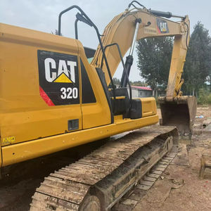 Excavatrice d'occasion originale Cat320 marque japonaise 20 tonnes d'occasion Caterpillar 320D pelle hydraulique sur chenilles CAT320 pelleteuse d'occasion à vendre - Product Image 1