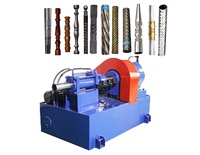 Machine à embosser les tubes en acier inoxydable, machine à embosser les tubes en fer, machine à embosser les tubes en acier pour la conception de garde-corps et de tubes décoratifs