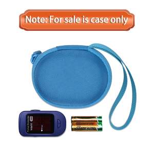 새로운 스타일 반 방수 어린이 손가락 끝 펄스 산소 측정기 케이스 하드 에바 쉘 여행 지퍼가 달린 충격 방지 케이스 (상자 만 해당) - Product Image 5