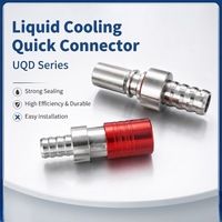 Raccord rapide universel UQD, coupleur auto-étanche à bille en acier pour système de refroidissement liquide de centre de données CDU