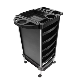 Professional Hair Salon Hairdressing Space Saving Beauty Spa Hairstylist Salon <b>Trolley</b> Salon Rolling <b>Trolley</b> Cart - Product Image 2