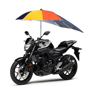 ร่มรถจักรยานยนต์สำหรับตั้งแคมป์เคลือบเงินยูวีขนาด11K 2.1M ควบคุมด้วยตัวเองขนาดใหญ่หลากสี - Product Image 3