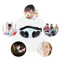 Masseur oculaire d'acupuncture avec vibration sans fil pour le soulagement des yeux, appareil de massage portable pour les soins des yeux