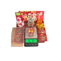 Nouveauté : Jouet anti-stress en forme de cerf de Noël, en TPR transparent avec paillettes, en forme de bonbon malté