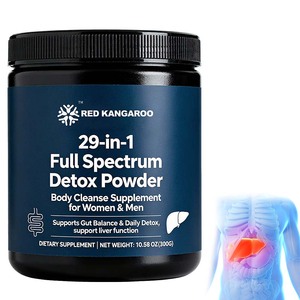 Pó Detox de Espectro Completo de Marca Privada, Limpeza Natural do Fígado com Ervas, Limpeza de Toxinas para Saúde Digestiva e Suporte Imunológico - Product Image 1