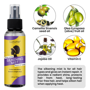 Nebbia di setacciatura Private Label Anti crespo calore proteggere la lucentezza dei capelli <span class=keywords><strong>Spray</strong></span> di setacciamento - Product Image 3