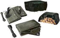Bâche en polyéthylène résistante au feu et aux UV de qualité industrielle YRH, bâche de camion 20 x 30, tissu imperméable en PE PVC, rouleau de bâche