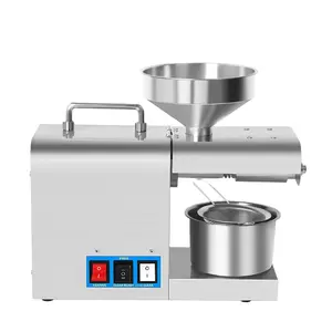Small Extraction Commercial Peanut Home Pumpkin Palm Sunflower Black Seed Olive Mini Cold Oil Press Machine