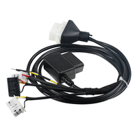 Cable Toy30 4A 8A BA, Cable de Programación de Llaves Inteligentes de 16 Pines OBD para Autel OBDSTAR K518 Xhorse Key Tool Plus para Todos los Toyota Lexus