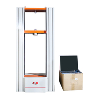 Machine d'essai universelle électronique à structure rigide à double colonne et entraînement par vis à billes
