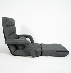 Hitreeモダン調整可能折りたたみフロアベッドレイジーソファチェアラウンジクッションホームホテル用リビングルーム生地 - Product Image 4