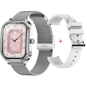Phụ Nữ Thời Trang Smartwatch Cho Phụ Nữ Quà Tặng Smartwatch 1.75 Inch Cảm Ứng Screenai Bằng Giọng Nói Theo Dõi Sức Khỏe Tập Thể Dục Tracker Smartwatch - Product Image 6