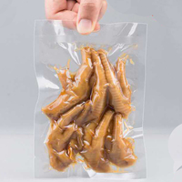 Sacs en plastique transparents imprimés en héliogravure de qualité alimentaire sur mesure pour l'emballage sous vide de lait et d'aliments pour animaux de compagnie, co-extrusion 7 couches