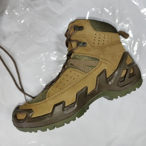 Bottes NUBUCK TSB08 de haute qualité couleur café foncé, design camouflage personnalisé, fabriquées en cuir CP camouflage de haute qualité - Product Image 5