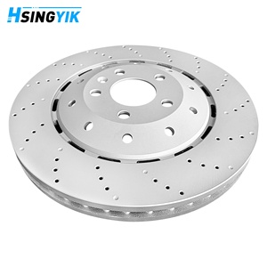 Kit de disques de frein avant pour système de freinage, accessoires, HT250/haute teneur en carbone, certifié ISO9001/TS16949, garantie 1 an pour Audi A5 - Product Image 5