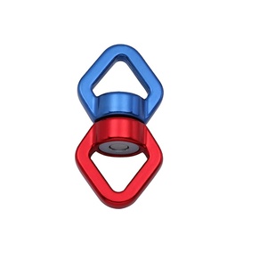 Swing Climbing Rope Swing Swivel CE Certification 360 Degree Rotating Swing Swivel Climbing Rope Auto Locking Swivel Carabiner Multi-purpose Yoga