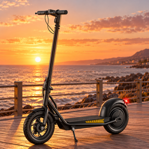 Trottinette électrique 36V 15Ah 500W avec pneus pneumatiques de 12 pouces, vitesse de 22 mph, autonomie de 25 miles, trottinette électrique pour adultes jusqu'à 265 lbs - Product Image 1