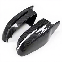 Coque de rétroviseur latéral en fibre de carbone de haute qualité style G8X pour G20 G30 G32 G11 G12 G22 G15 G16, coque de rétroviseur noir