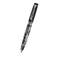 Bolígrafo de Gel Metálico de Lujo 2026, Bolígrafo de Regalo de Alta Calidad con Tinta Azul, Ancho de Escritura de 0.5 mm, Tinta Líquida y Mapa del Mundo