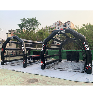 VEVOR Filet de cage de frappe de base-ball avec cadre et