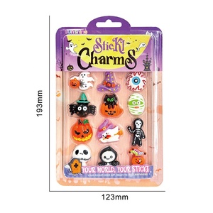 Breloques plates en résine Kawaii de dessins animés en gros pour la fête d'Halloween, accessoires de bricolage pour scrapbooking, accessoires pour cheveux, décoration de coques de téléphone - Product Image 3