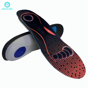 Plantillas para zapatos Loveinsoul EVA, soporte de arco de longitud completa, almohadillas para Talón de GEL, plantilla de absorción de impacto, plantilla para aliviar el dolor, plantilla para fascitis Plantar - Product Image 3
