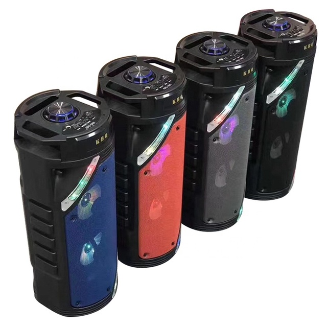 Speaker Portable Party Bluetooth Plastic Speaker High Performance Party Outdoor Portable Wireless Column Loudspeaker