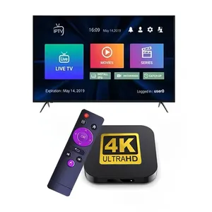 TV98 ATV PLUS IPTV STB 4K Streaming Smarter Set-top Box Premium <span class=keywords><strong>Google</strong></span> Android Pro TV Box Europa Francia Alemania Envío Gratis - Product Image 5