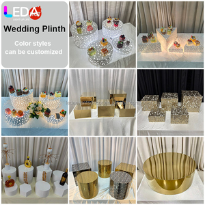 LEDA Accesorios para Fiestas y Eventos, Caja <span class=keywords><strong>Blanca</strong></span> para Cannoli, Soporte Acrílico <span class=keywords><strong>Colgante</strong></span> para Mesa de Postres Portátil para Bodas - Product Image 5