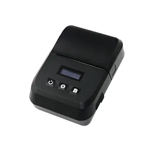Mini impresora térmica portátil a4 de 2 pulgadas, máquina de impresión térmica de 58mm, con bluetooth