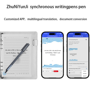 Bolígrafo de Lujo con Traducción Multi-idioma, Personalización Metálica, APP Inteligente, Dibujo Sincronizado, ZhuNiYunJi - Product Image 2