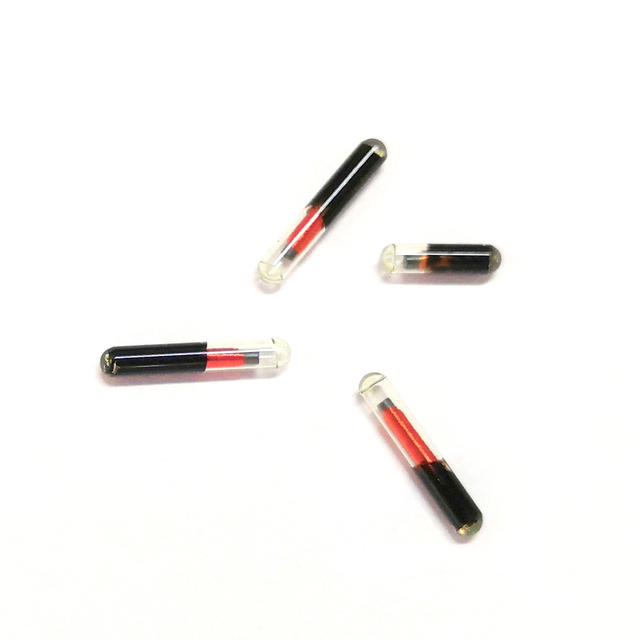 EM4305 134.2khz FDX-B RFID Animal Pet Dog Livestock Fish Microchip ID Chip Glass Tag Injectable Syringe Identification Tracking