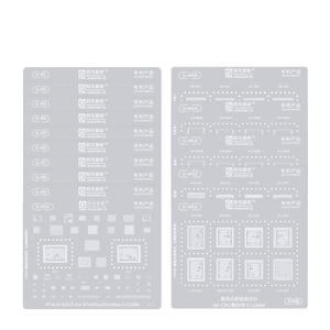 Amaoe UBGA Pochoir de reballage de processeur IP/APU pour 6-16 soudure étain plantation maille d'acier réparation générique - Product Image 1