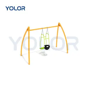 Indoor And Outdoor Baby Swing Solid Rope Multi-Color Children's Playground Novel Seat Swing Equipment