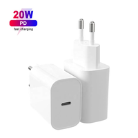 Adaptateur complet 20W EU US AU UK PD 3.0 Usb Type c Wall Charger pour iPhone