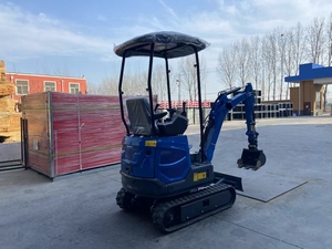 Excavatrice sur chenilles de 1,8 tonne pour travaux agricoles, municipaux et d'aménagement paysager, haute puissance de creusement, efficace sur sols durs, argileux et gravillons, stable, garantie moteur 1 an - Product Image 2