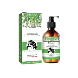 EELHOE rosmarino Shampoo professionale per la cura dei capelli pulizia profonda massaggio del cuoio capelluto idratante capelli morbidi densi funzione antiforfora - Product Image 1