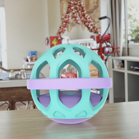 Machine sonore électronique en plastique souple et durable pour chien, étanche IPX4, résistante aux morsures et aux chutes, pour soulager l'anxiété des animaux de compagnie