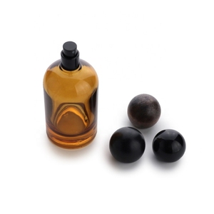 Venta Caliente, Frascos de Perfume Ámbar Clásicos de Diseño Redondo de 30 ml, 50 ml y 100 ml con Tapa de Rosca para Sellar Perfume y Colonia - Product Image 2