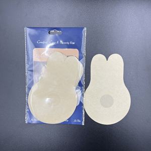 Insertos de tela no tejida desechables ultrafinos, almohadillas de realce sin tirantes para sujetador con Orejas de conejo, sexo sin costuras para accesorios íntimos - Product Image 2