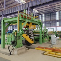 Machine à découper les bandes d'acier laminées à chaud 1850, ligne de traitement de découpe de bobines métalliques à grande vitesse