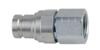 Type de visage plat de l'acier au carbone ISO16028 accouplements/coupleur rapides hydrauliques