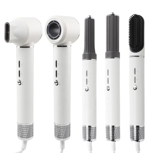 Secador de pelo 7 en 1, RPM 110000, secador de pelo de iones negativos de alta velocidad, cepillo de aire caliente, estilizador de pelo 7 en 1 - Product Image 2