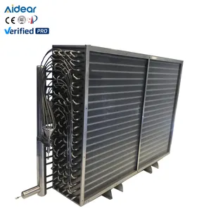 Aidear ที่มีคุณภาพสูงอลูมิเนียมครีบหลอดอลูมิเนียมคอนเดนเซอร์ Hvac แลกเปลี่ยนความร้อน