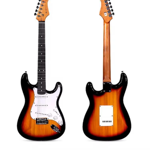 Guitarra Eléctrica con Forma de C para Principiantes L-G1M, Mástil de Arce Tostado, Acabado Brillante, 6 Cuerdas de Acero, Accesorios Personalizables, Venta al por Mayor - Product Image 4