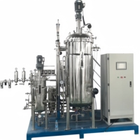 Cuve de Fermentation Industrielle ZONFUN pour Yaourt/Lait, Moteur Contrôlé par PLC, Verre Borosilicate Haute Qualité, Capacité 2-1000L